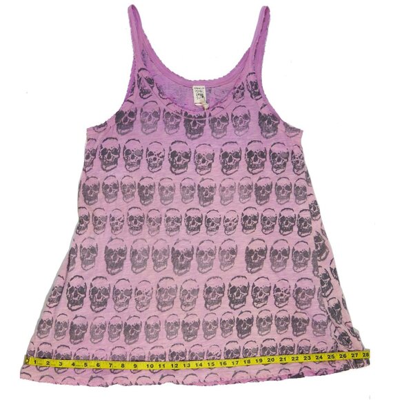 Magnolia Pearl Lana Skulls Tank-Legends Top 341, NWT, OSFM - Picture 9 of 10